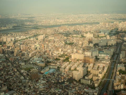 View from Tokyo Skytree. Olympus E-M1 MkII