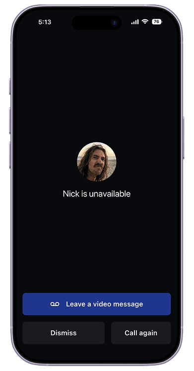 InnoCaption Video videomail screens 1