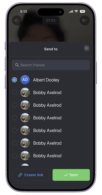 InnoCaption Video videomail screens 3