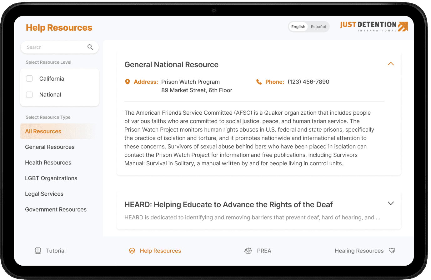 JDI Help Resources