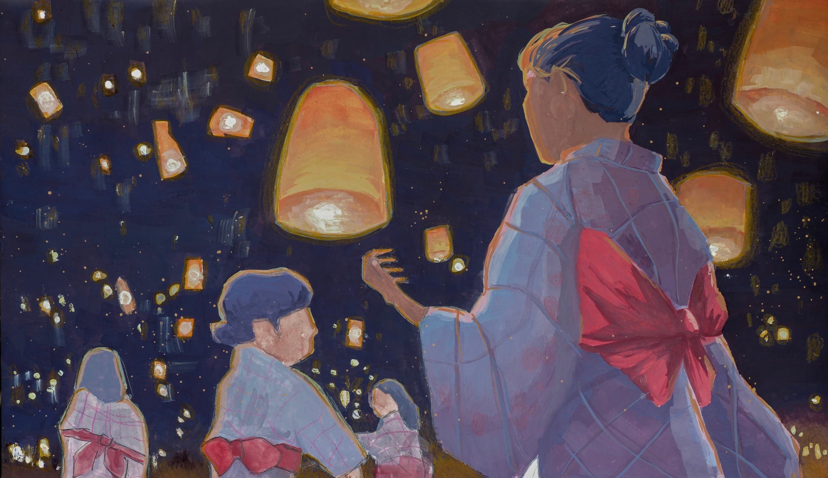 Gouache, pencil. 11x14 inches (cropped)